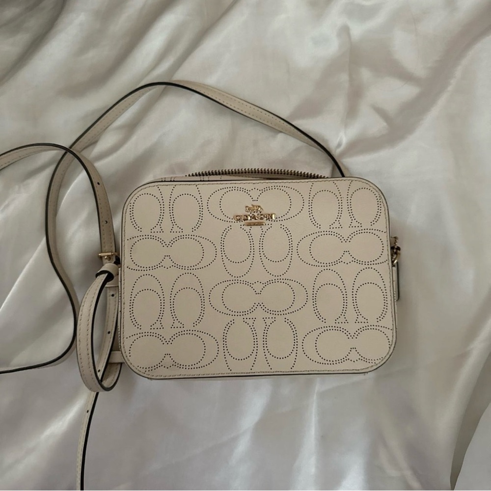 Coach Beige Crossbody Bag